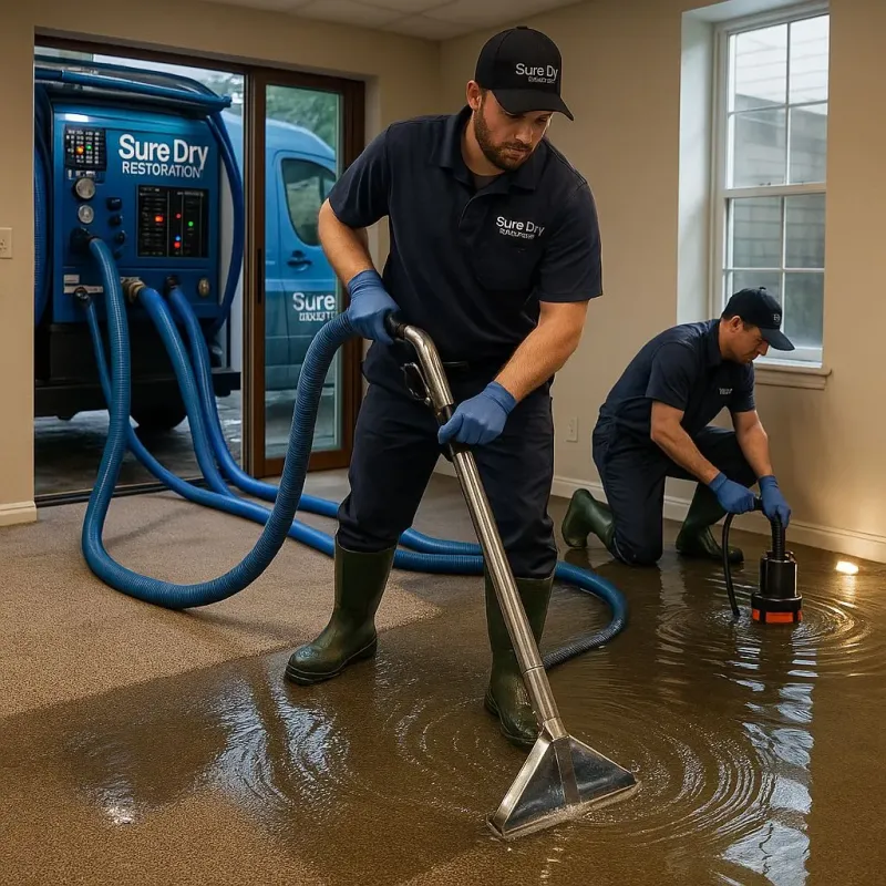 Water Extraction and Removal process in Johnston County, NC